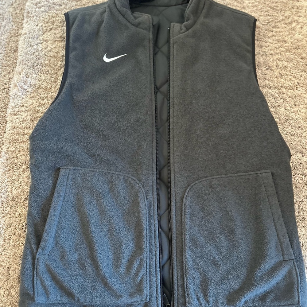 Nike Black Men's Vest RUN Branded